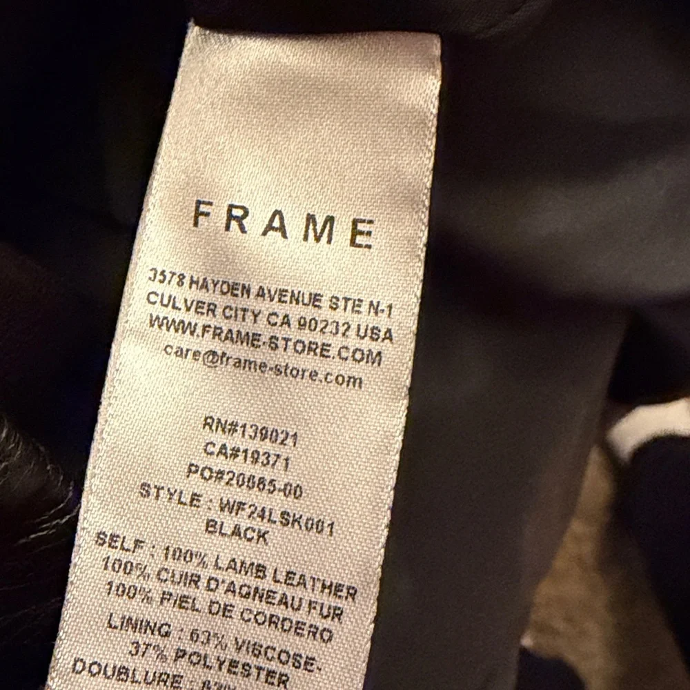 Frame Denim frame quilted